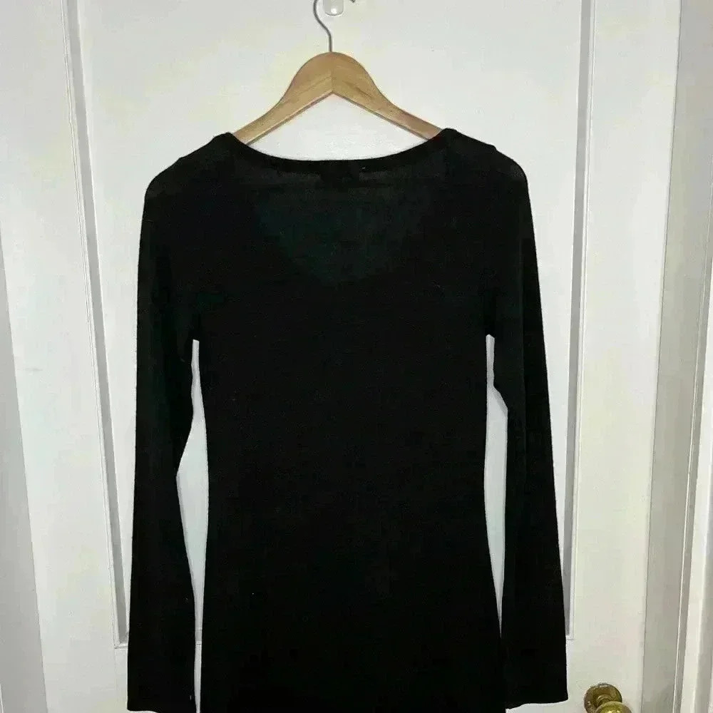 Women’s Wilfred Free Black Midi Dress in  Knit Size M - Picture 6 of 8